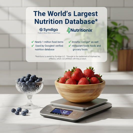 Smart Nutrition Kitchen Scale