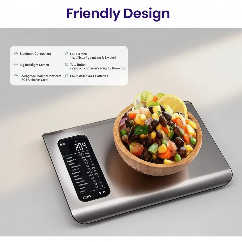 Smart Nutrition Kitchen Scale